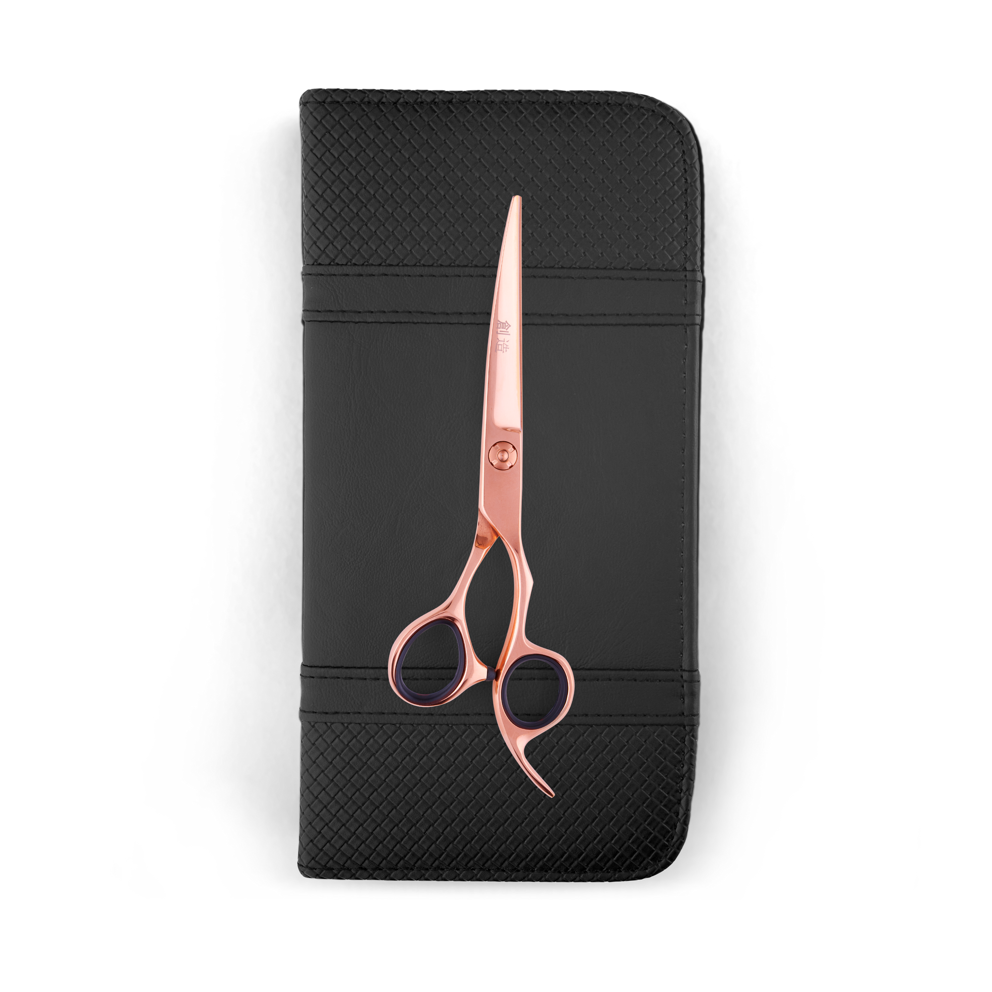 Curved 6" Rose Gold Curved Dog Grooming Scissor (6557544284194)