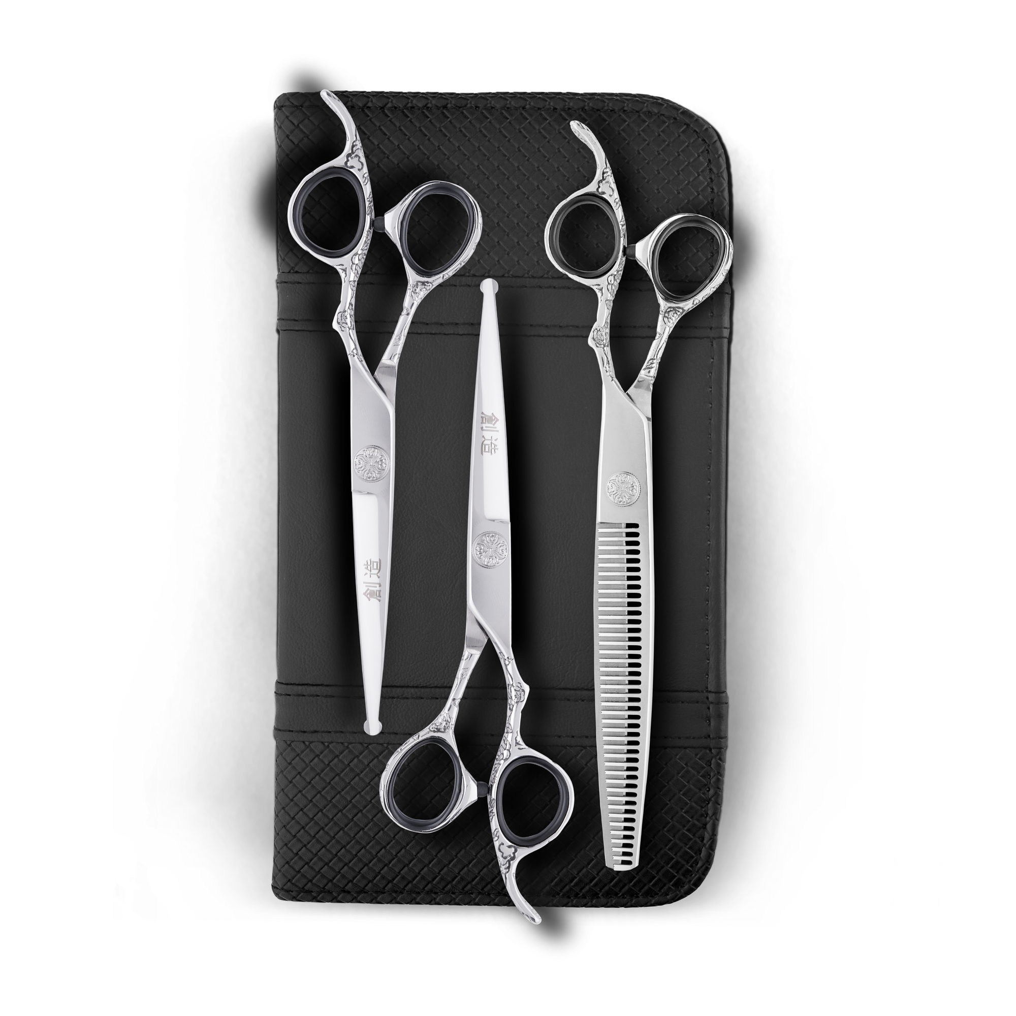 Sozu Flo Ball Tip Dog Grooming Scissor Sozu Triple Set (6553186959394)