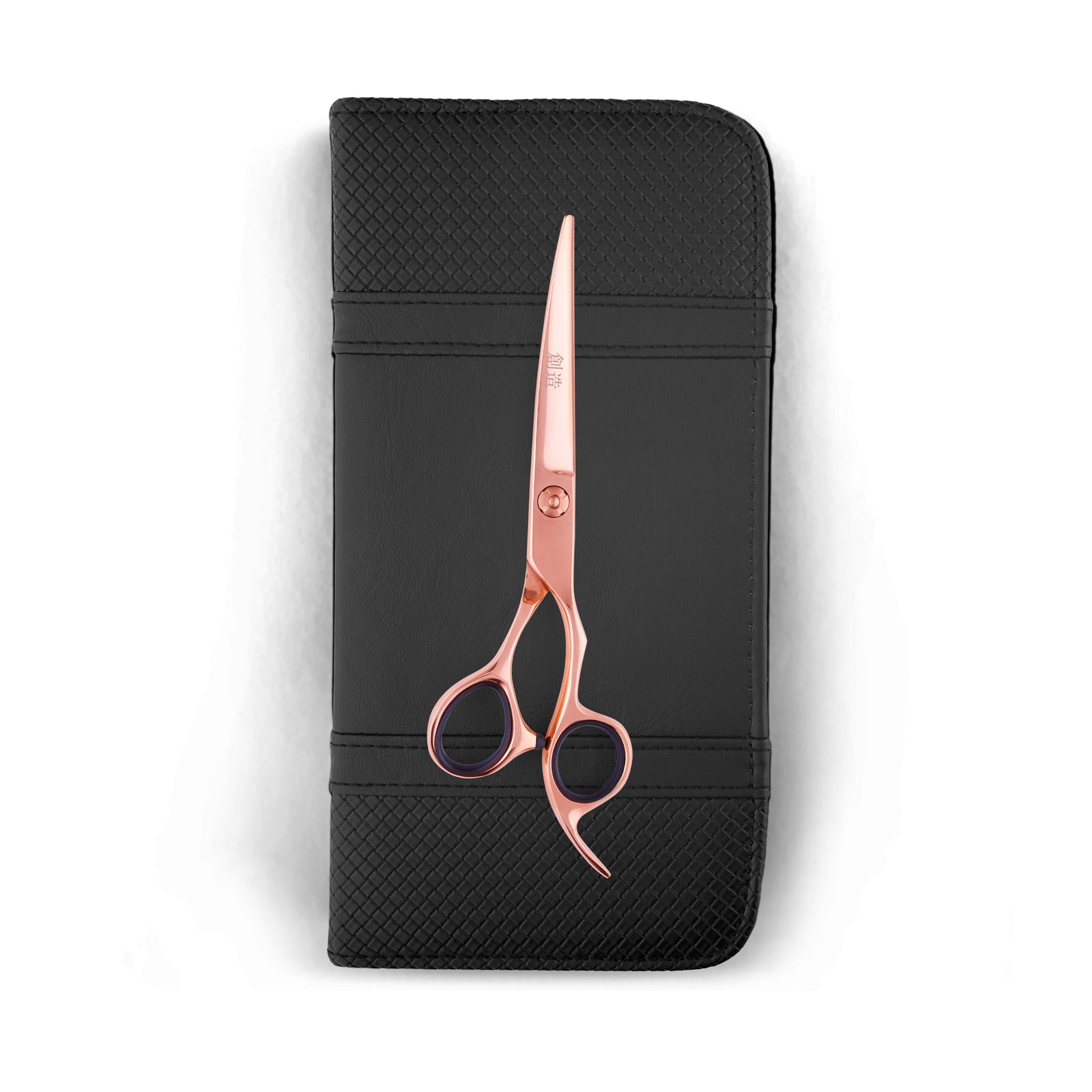 Sozu Rose Gold Curved Dog Grooming Scissor