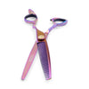 Sozu Curved Dog Grooming Scissor Rainbow Duo (6552214896674)