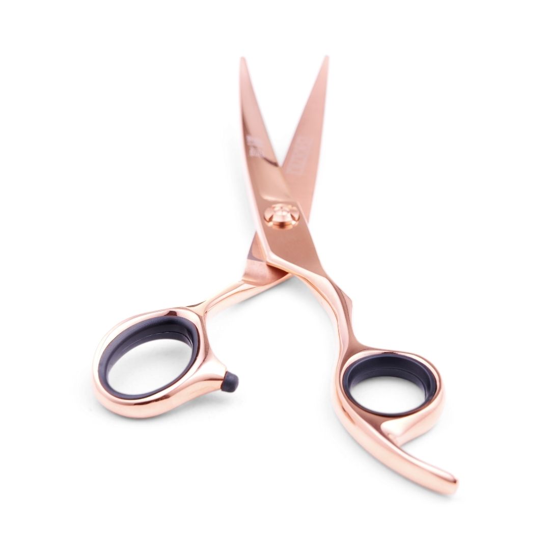 Sozu Curved Dog Grooming Scissor Rose Gold (6553201082402)