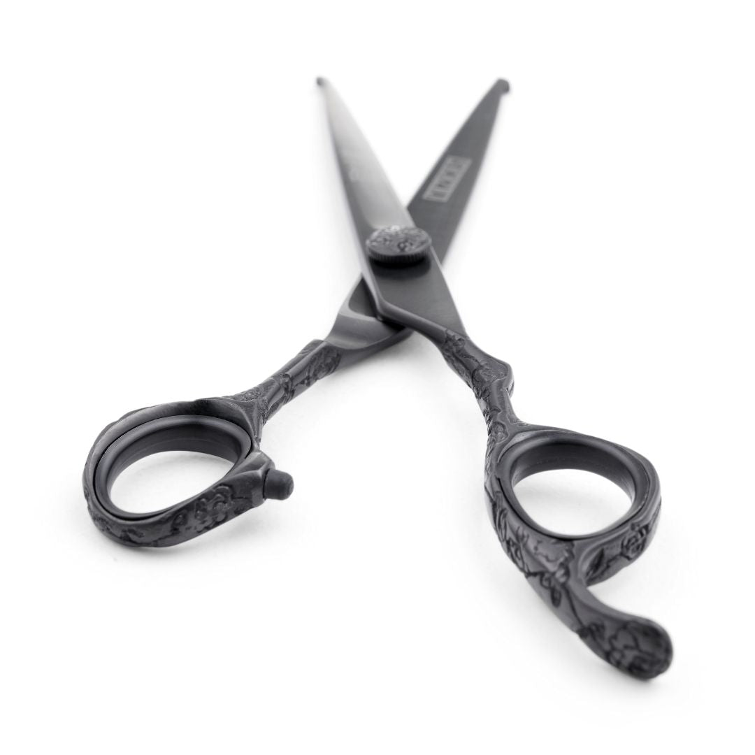 Sozu Flo Ball Tip Dog Grooming Scissor Black (6553209307170)