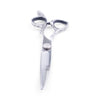 Sozu Flo Curved Dog Grooming Scissor Silver (6553189285922)