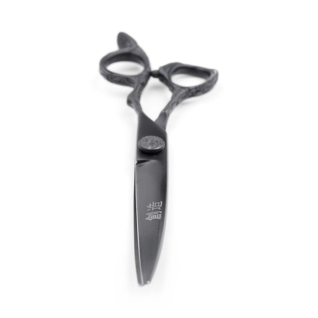 Sozu Flo Curved Dog Grooming Scissor Black (6553213042722)