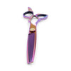 Sozu Curved Dog Grooming Scissor Rainbow Duo (6552214896674)