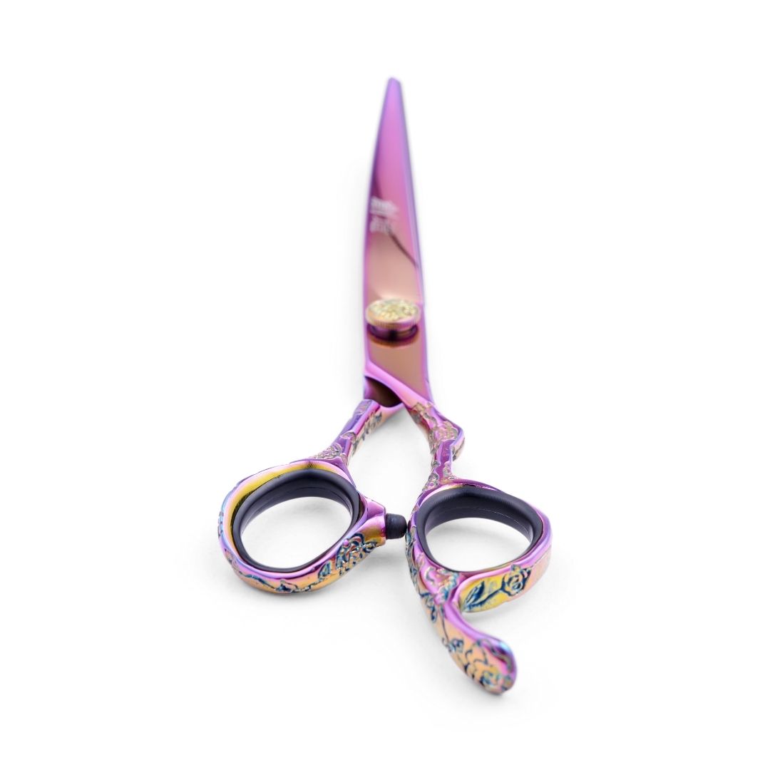 Sozu Curved Dog Grooming Scissor Rainbow Duo (6552214896674)