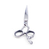 Sozu Flo Curved Dog Grooming Scissor Silver (6553189285922)