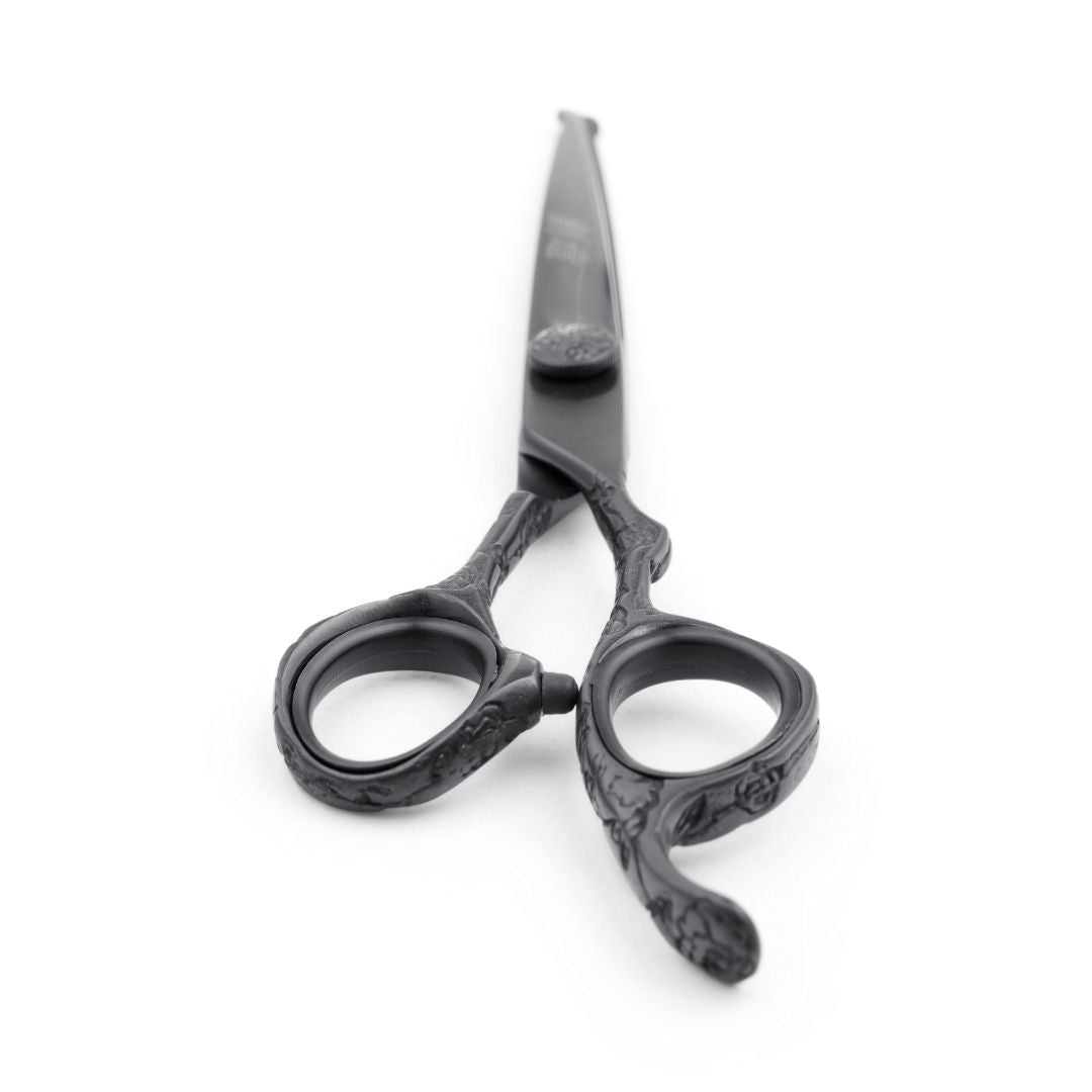Sozu Flo Ball Tip Dog Grooming Scissor Black Duo (6553209962530)