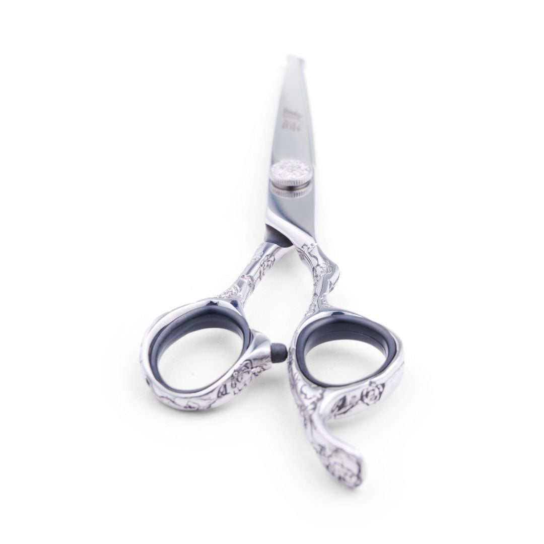 Sozu Flo Ball Tip Dog Grooming Scissor Silver Duo (6553186467874)