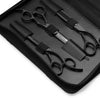 Matsui Aichei Mountain Matte Black Scissor, Curved &amp; Thinner Triple Set (3534879228009)