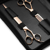 Matsui Aichei Mountain Rose Gold Scissor &amp; 24 Tooth Texturiser Combo (3534878507113)