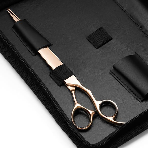 Sozu Rose Gold Offset Dog Grooming Scissor