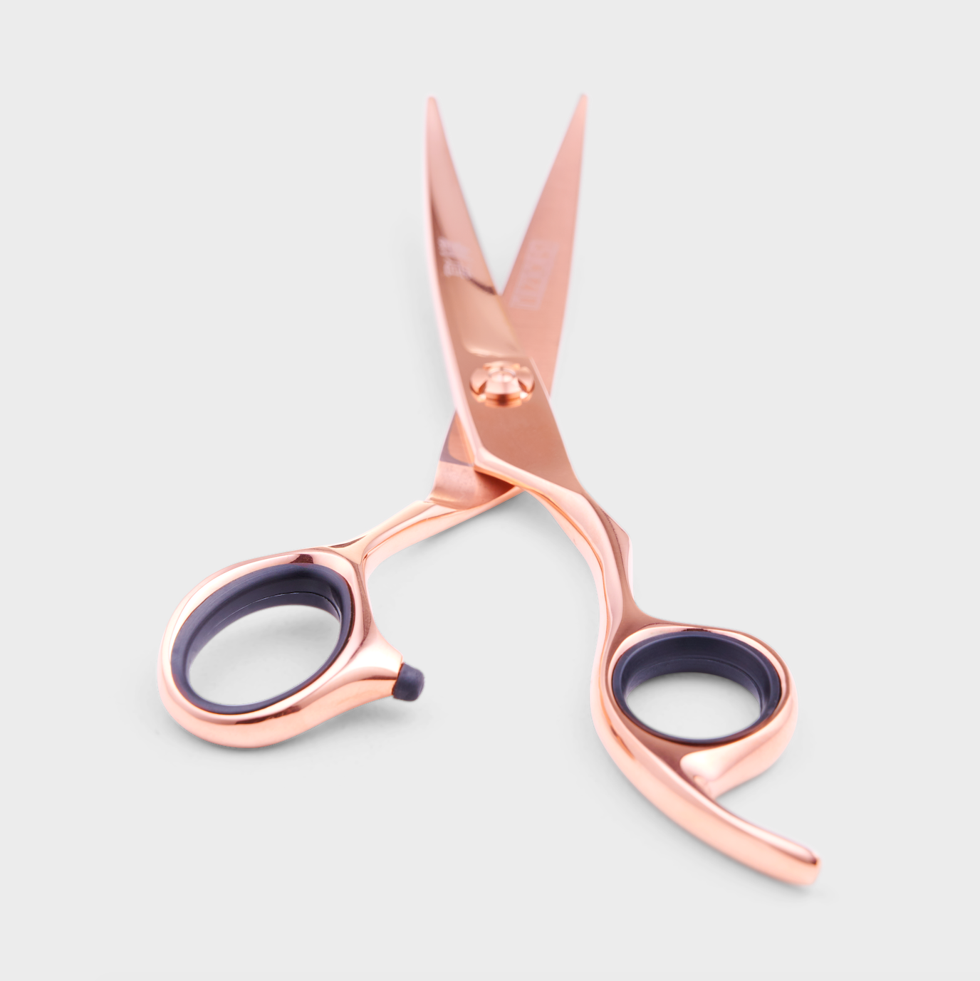 Curved 6&quot; Rose Gold Curved Dog Grooming Scissor (6557544284194)