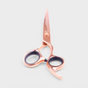 Curved 6&quot; Rose Gold Curved Dog Grooming Scissor (6557544284194)