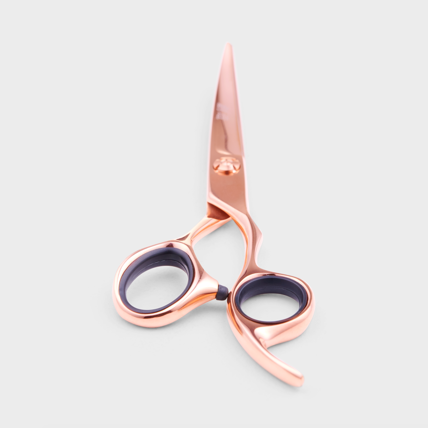 Curved 6&quot; Rose Gold Curved Dog Grooming Scissor (6557544284194)