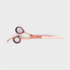 Curved 6&quot; Rose Gold Curved Dog Grooming Scissor (6557544284194)