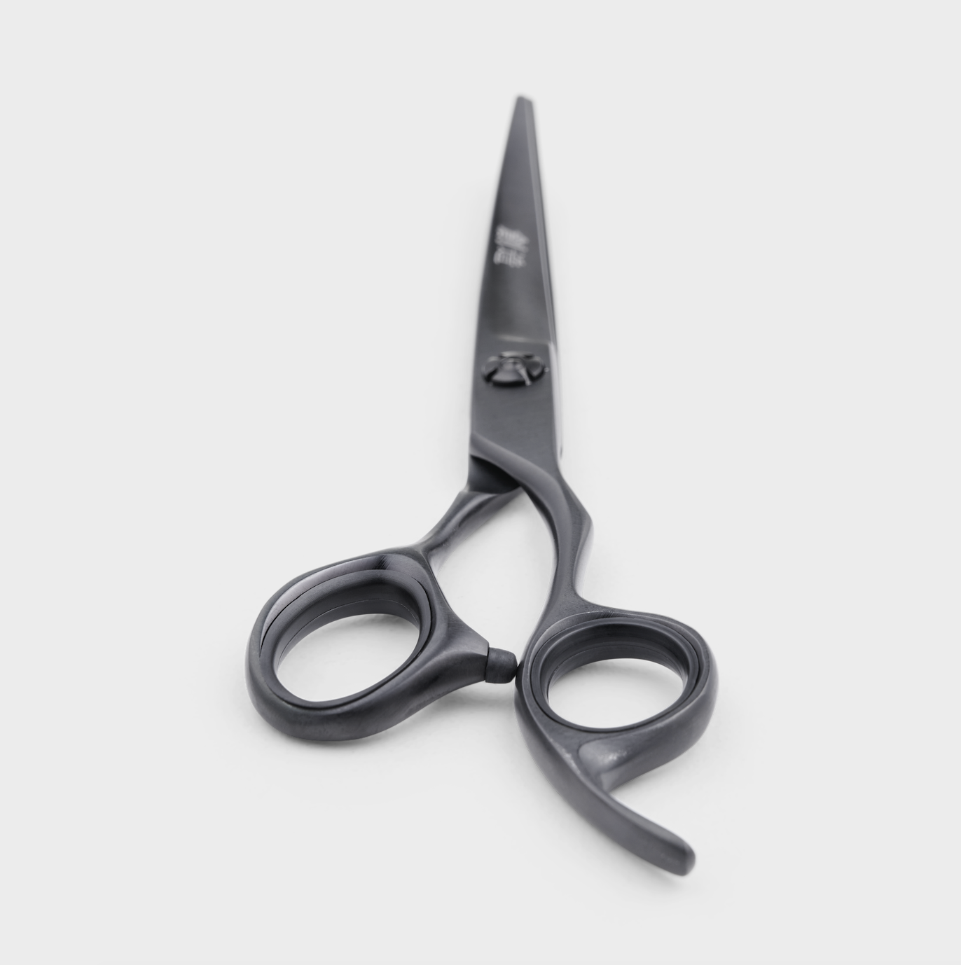 Curved Black Dog Grooming Scissors (6557547528226)