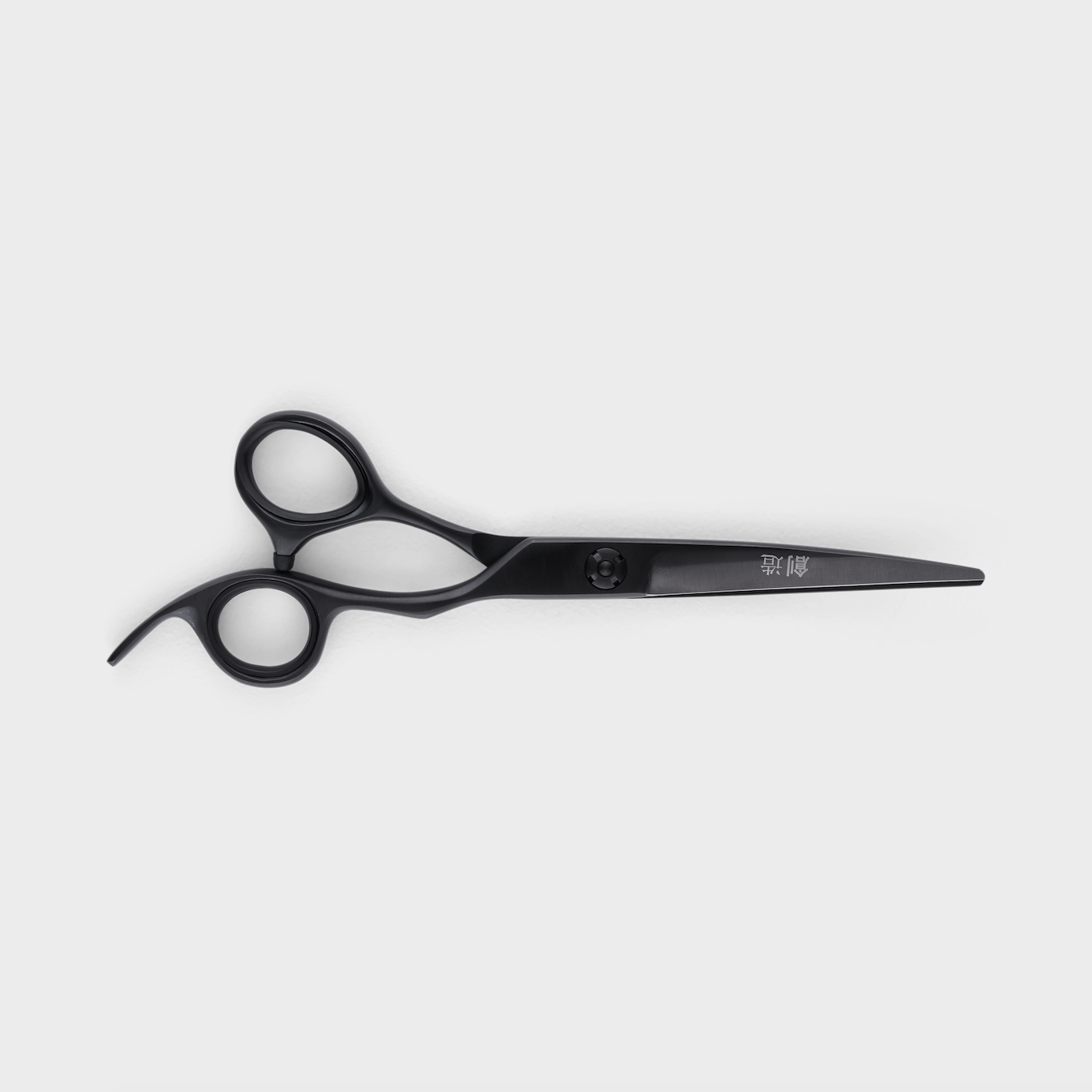 Curved Black Dog Grooming Scissors (6557547528226)