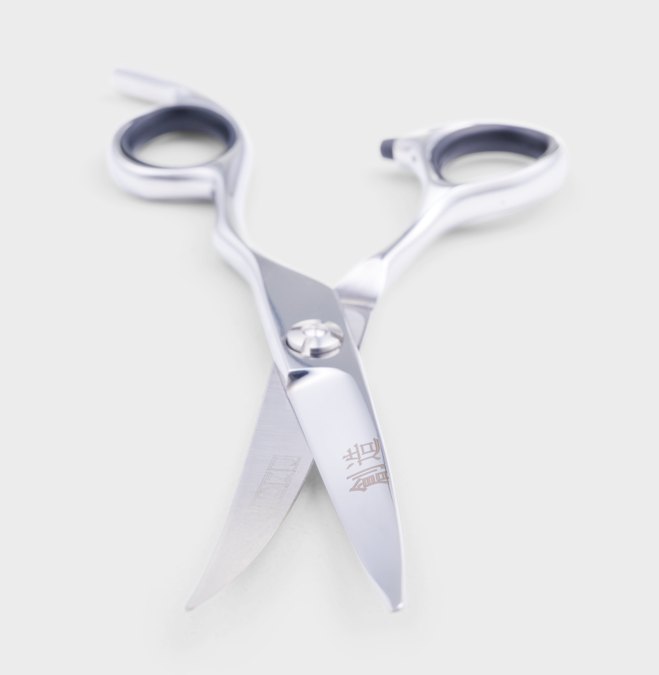 Curved 6&quot; Silver Dog Grooming Scissor (6557553131554)