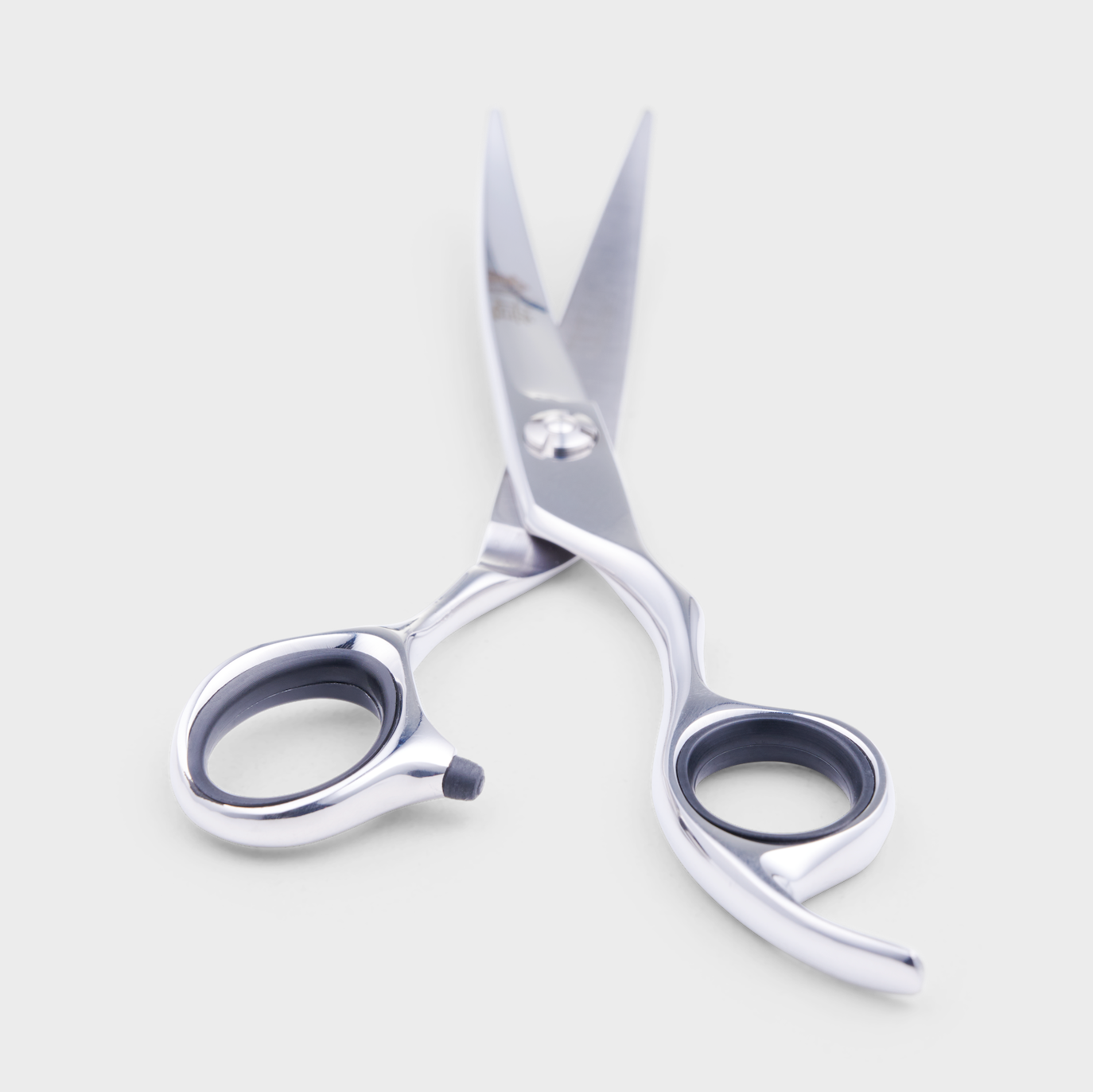 Curved 6&quot; Silver Dog Grooming Scissor (6557553131554)