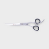 Curved 6&quot; Silver Dog Grooming Scissor (6557553131554)