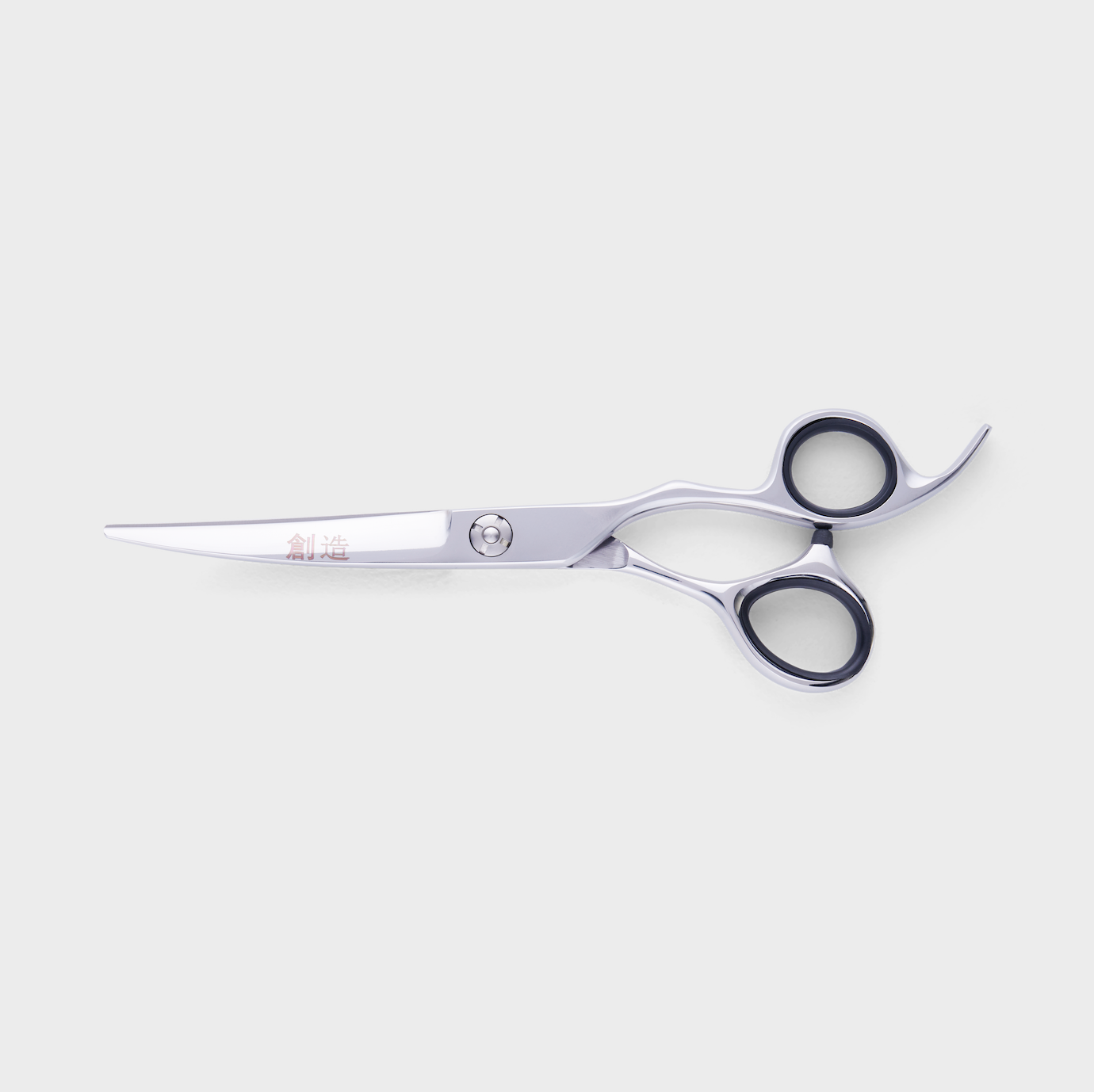Curved 6" Silver Dog Grooming Scissor (6557553131554)