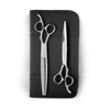 Sozu Flo Silver Dog Grooming Scissor and Thinner (6553190727714)