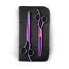 Sozu Curved Dog Grooming Scissor Rainbow Duo (6552214896674)