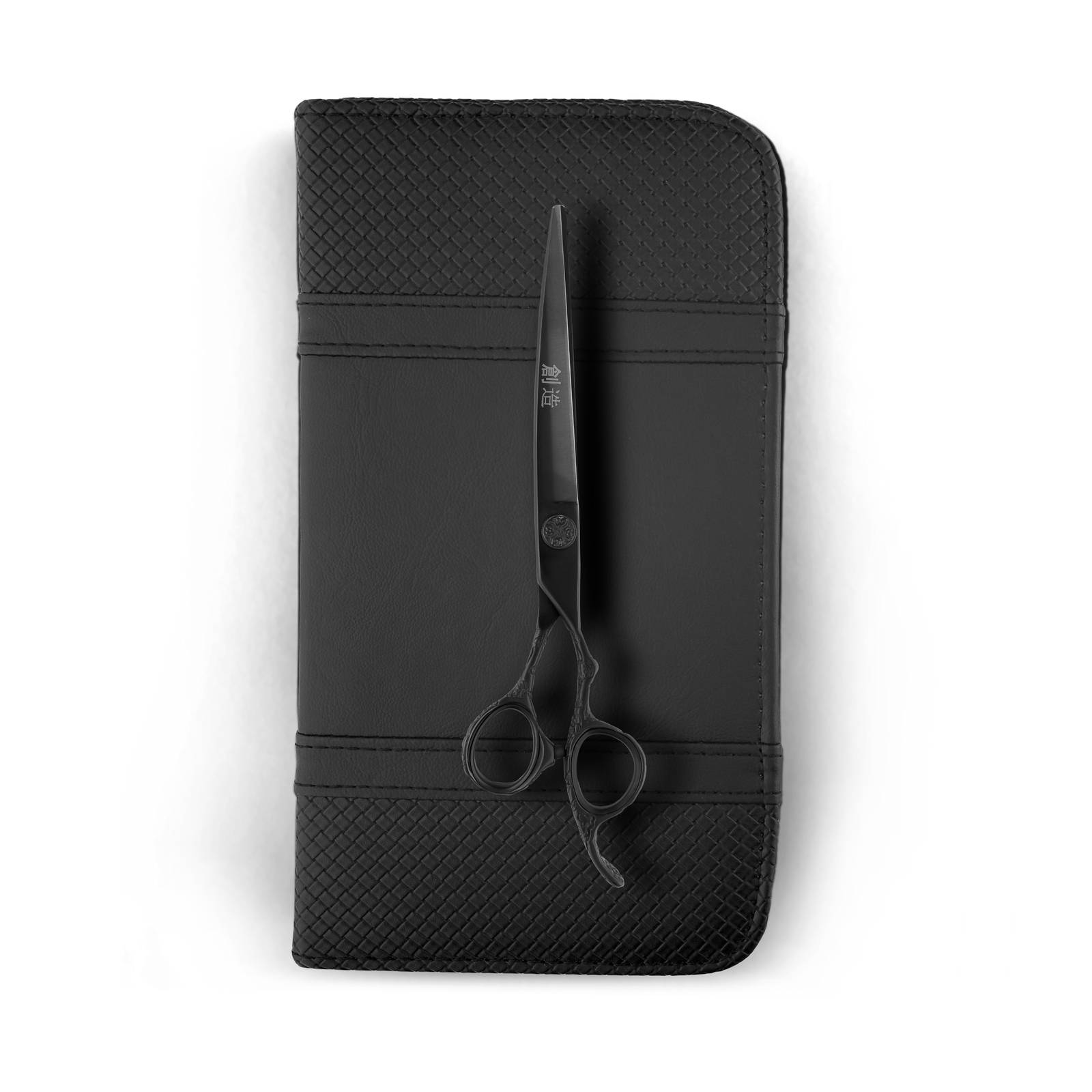 Sozu Flo Curved Dog Grooming Scissor Black (6553213042722)